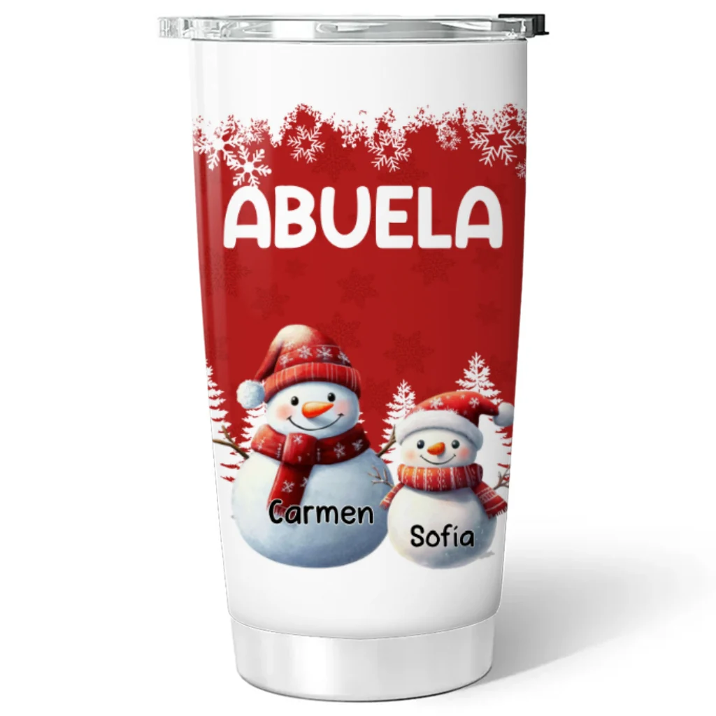 Mis Personas Favoritas Me Llaman Abuela - Vaso Personalizado - Image 5