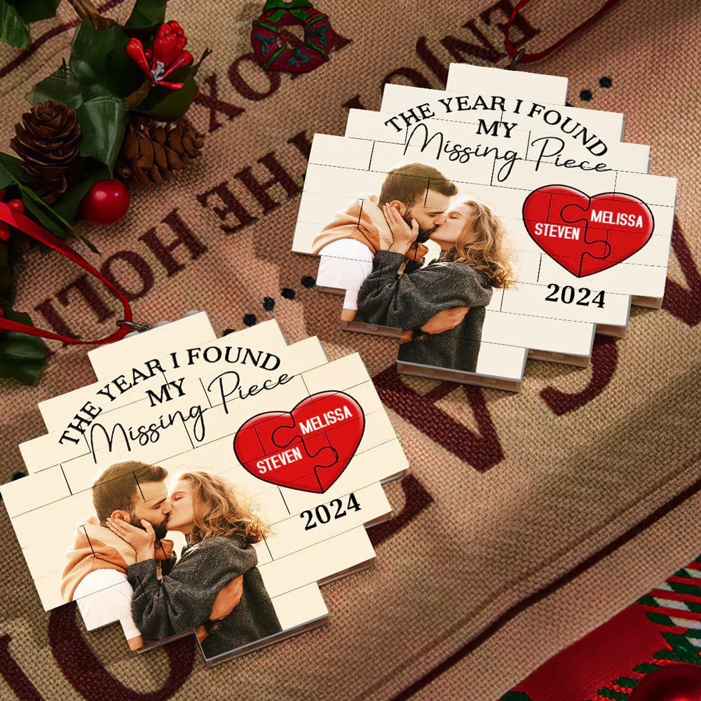 Missing Piece - Personalized Custom Puzzle Ornament - Image 4