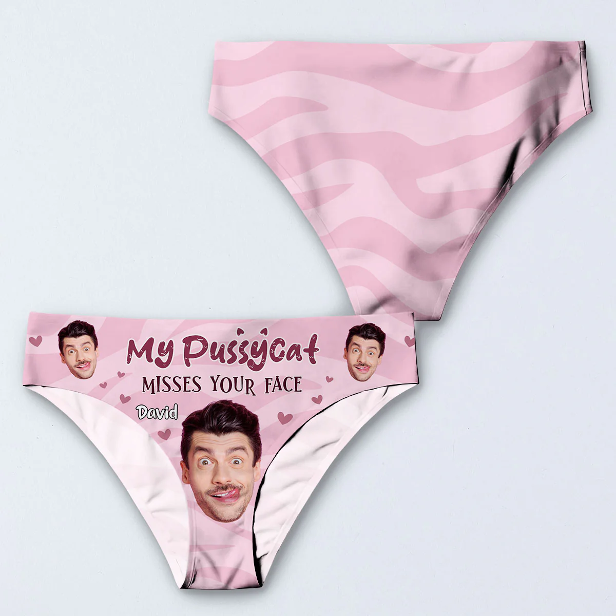 Missing You More Than You Know - Personalized Women Briefs - Image 2