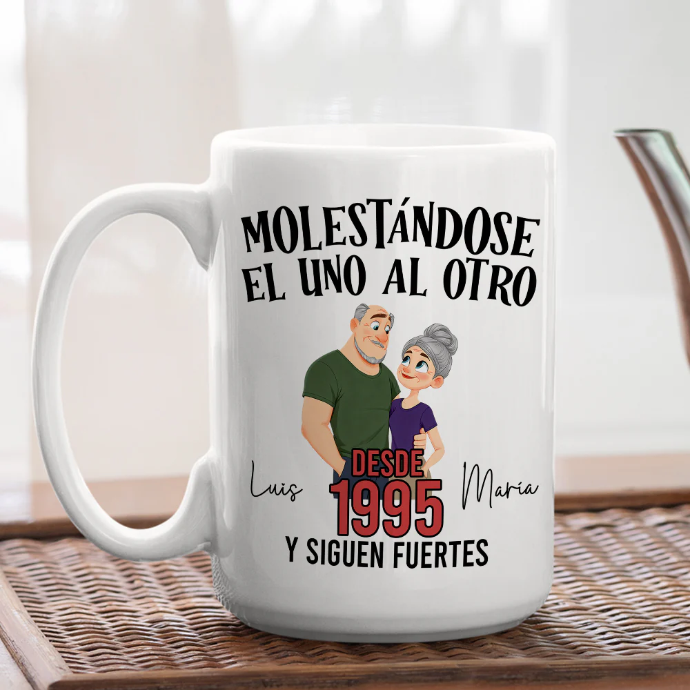 Molestándose - Taza De Café Personalizada - Image 3