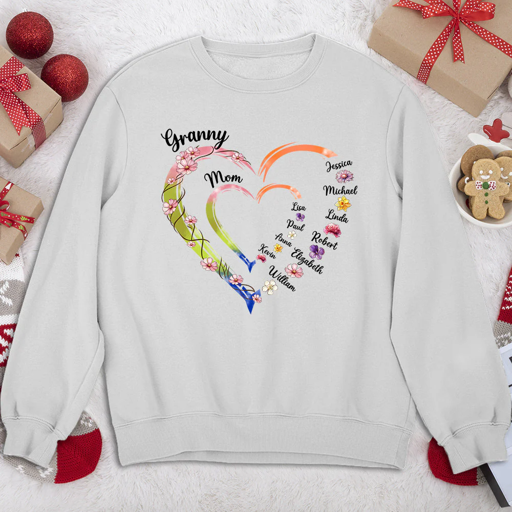 Mom And Grandma - Personalized Custom Shirt - Image 6