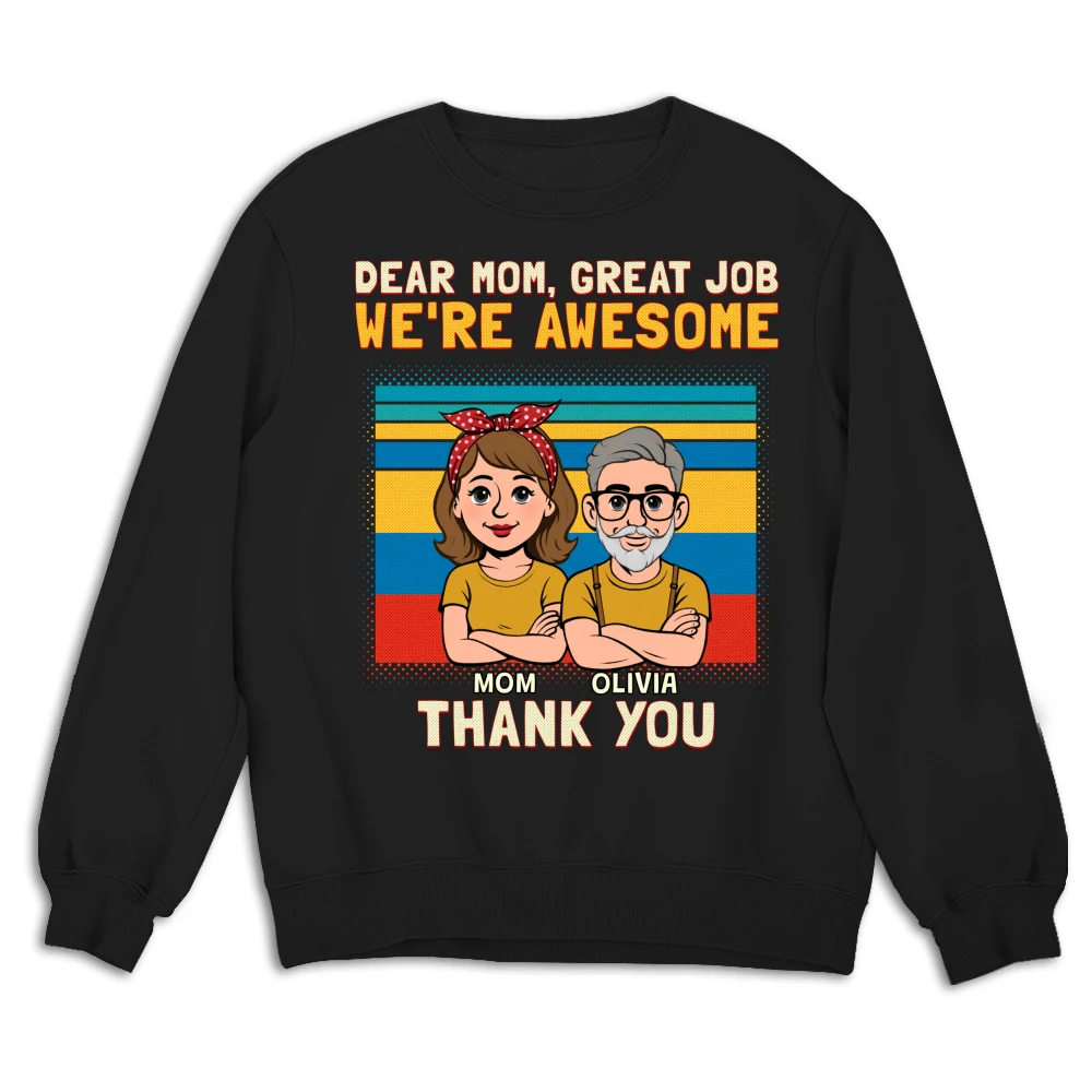 Mom Appreciation - Personalized Custom Shirt - Image 13