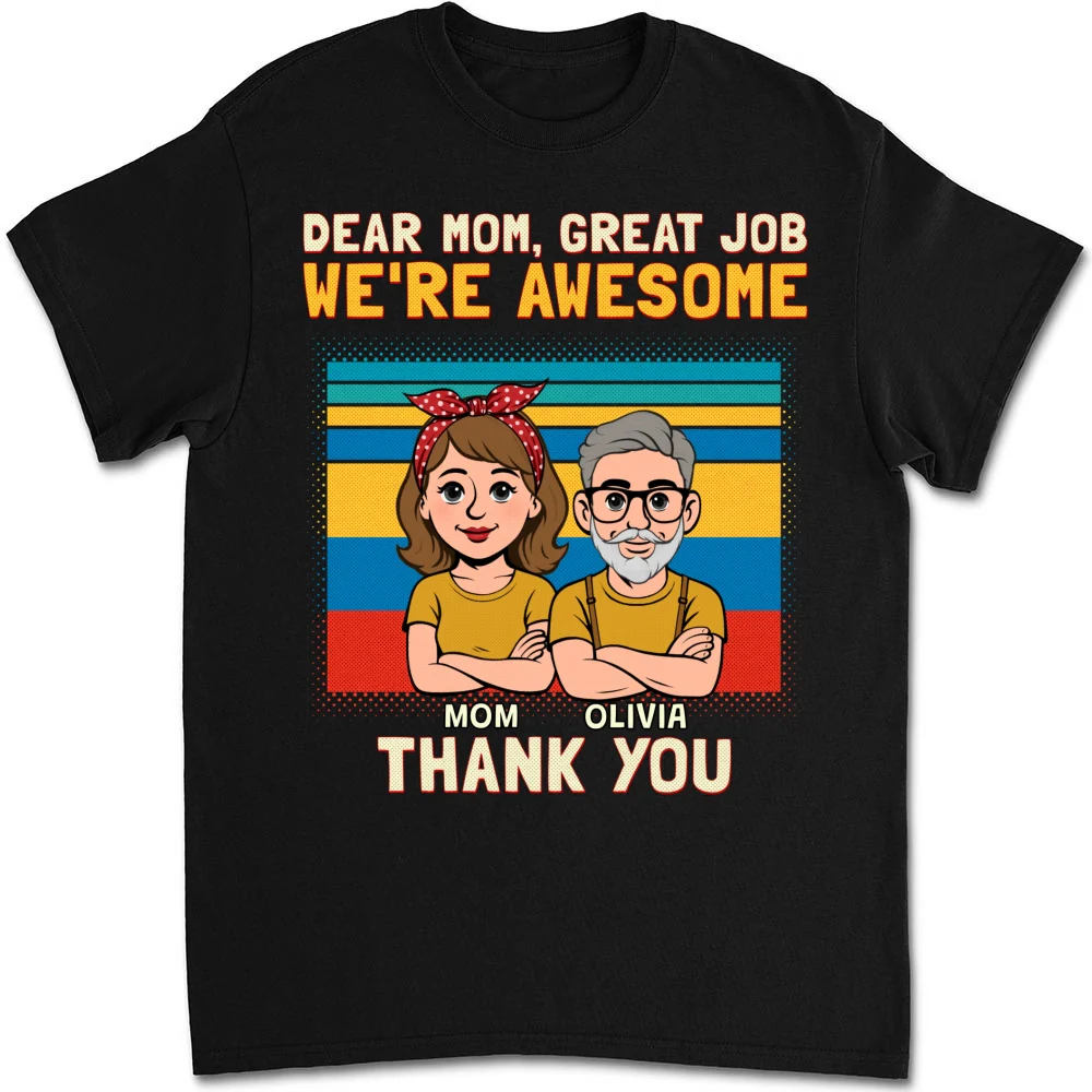 Mom Appreciation - Personalized Custom Shirt - Image 6