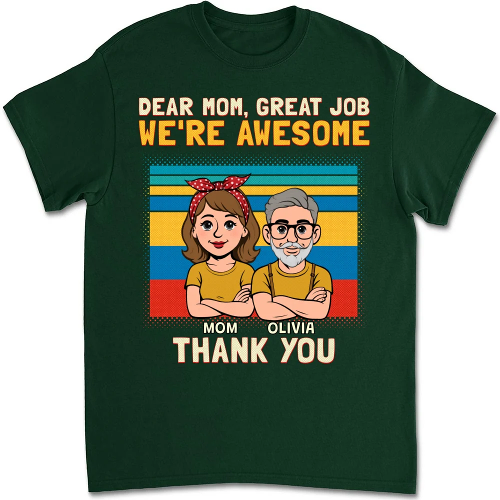 Mom Appreciation - Personalized Custom Shirt - Image 8
