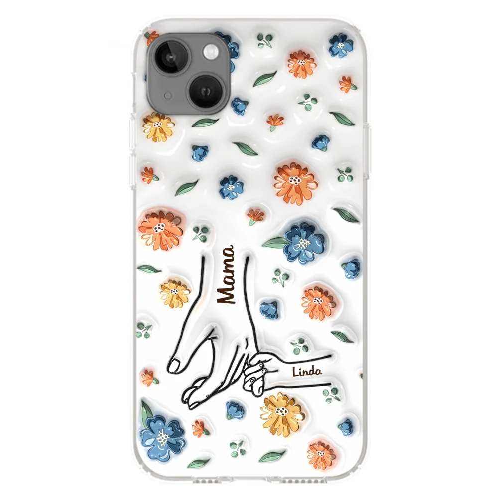 Mom Hold My Heart - Personalized Custom 3D Inflated Effect Phone Case - Image 14