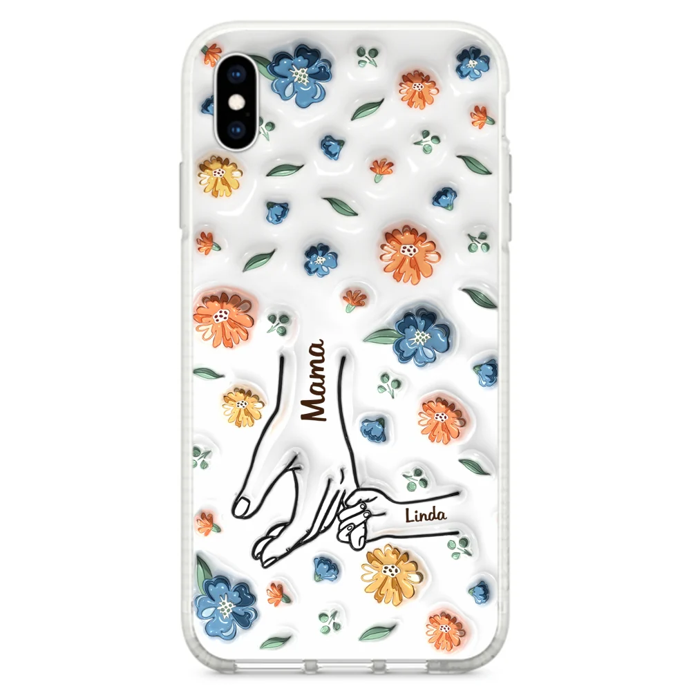 Mom Hold My Heart - Personalized Custom 3D Inflated Effect Phone Case - Image 24