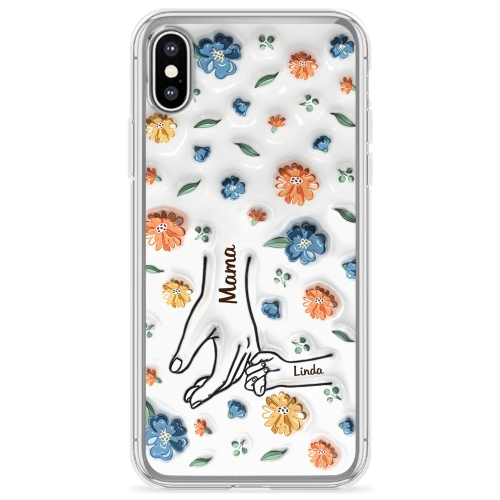 Mom Hold My Heart - Personalized Custom 3D Inflated Effect Phone Case - Image 25