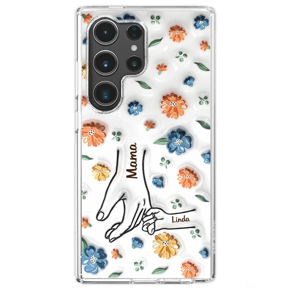 Mom Hold My Heart - Personalized Custom 3D Inflated Effect Phone Case - Image 27