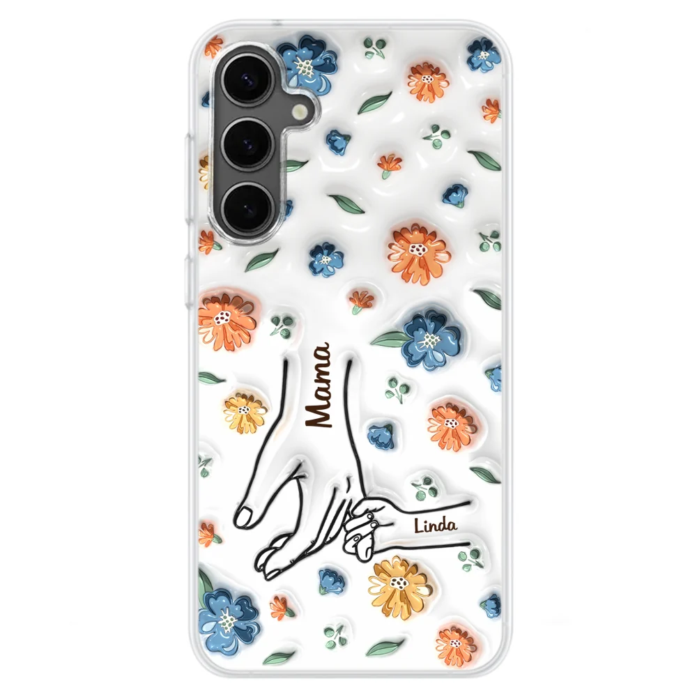 Mom Hold My Heart - Personalized Custom 3D Inflated Effect Phone Case - Image 28