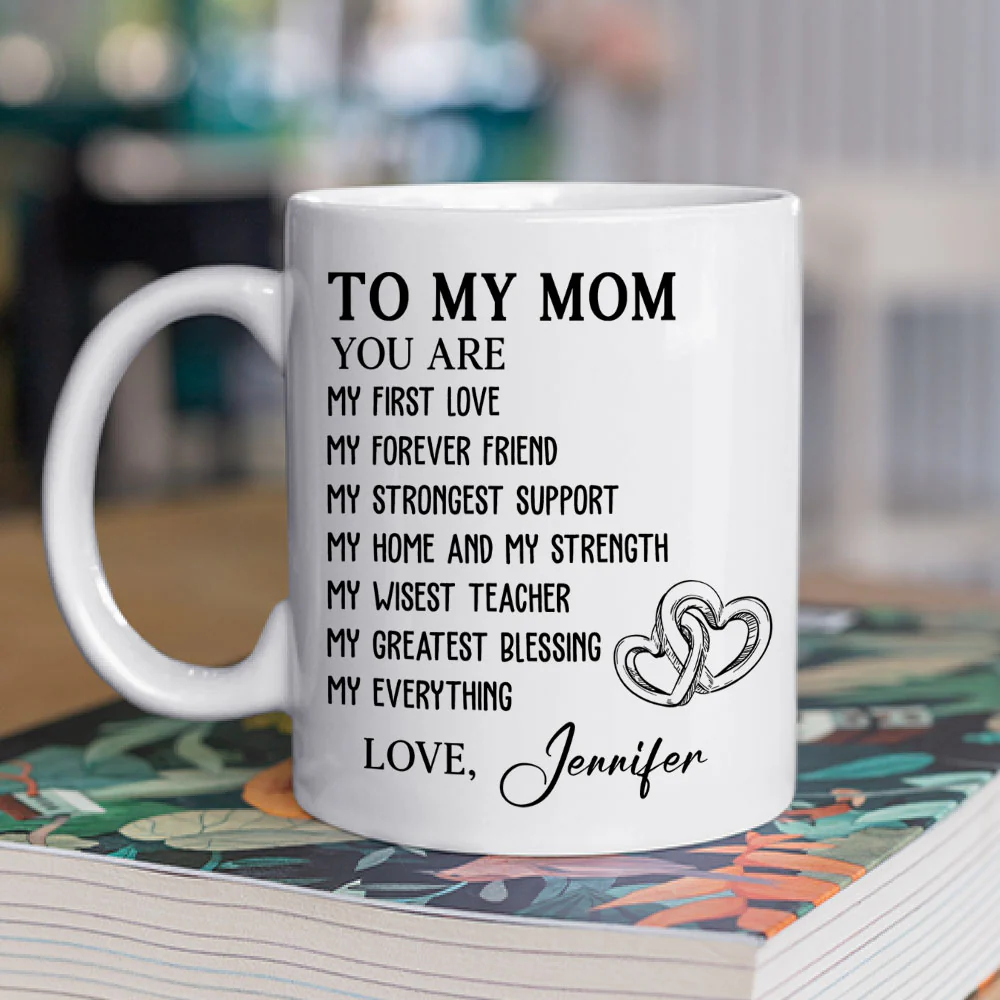 Mom Is My Everything - Personalized Custom Mug - Image 2