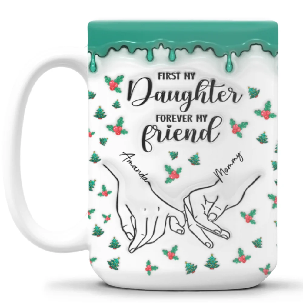 Mom, You Make Every Christmas Magical - Personalized Custom 3D Inflated Effect Mug - Image 10
