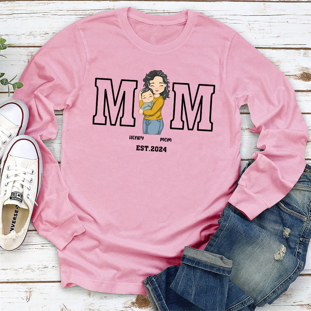 Mommy Is Happy To Have Me - Personalized Custom Shirt - Image 3