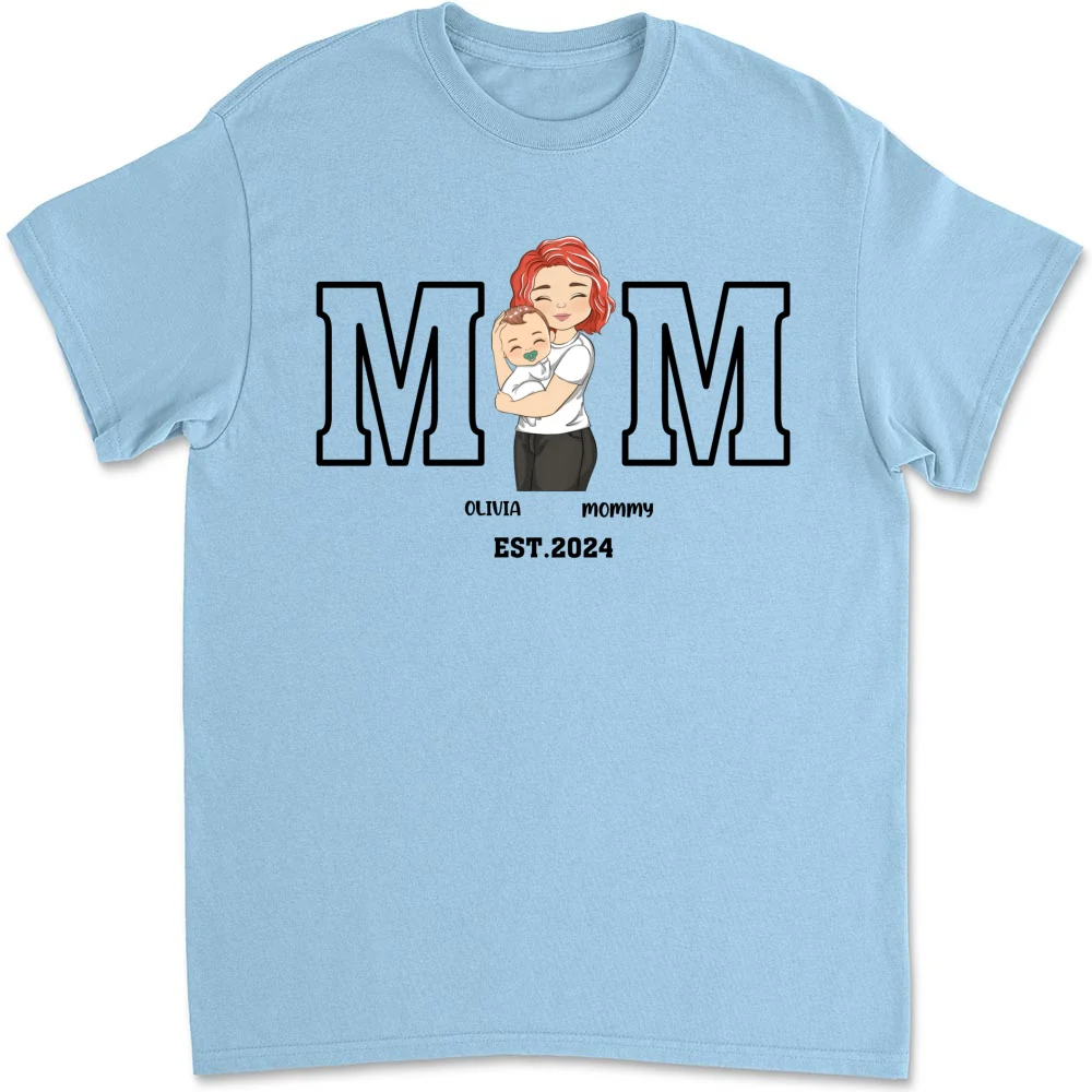 Mommy Is Happy To Have Me - Personalized Custom Shirt - Image 7