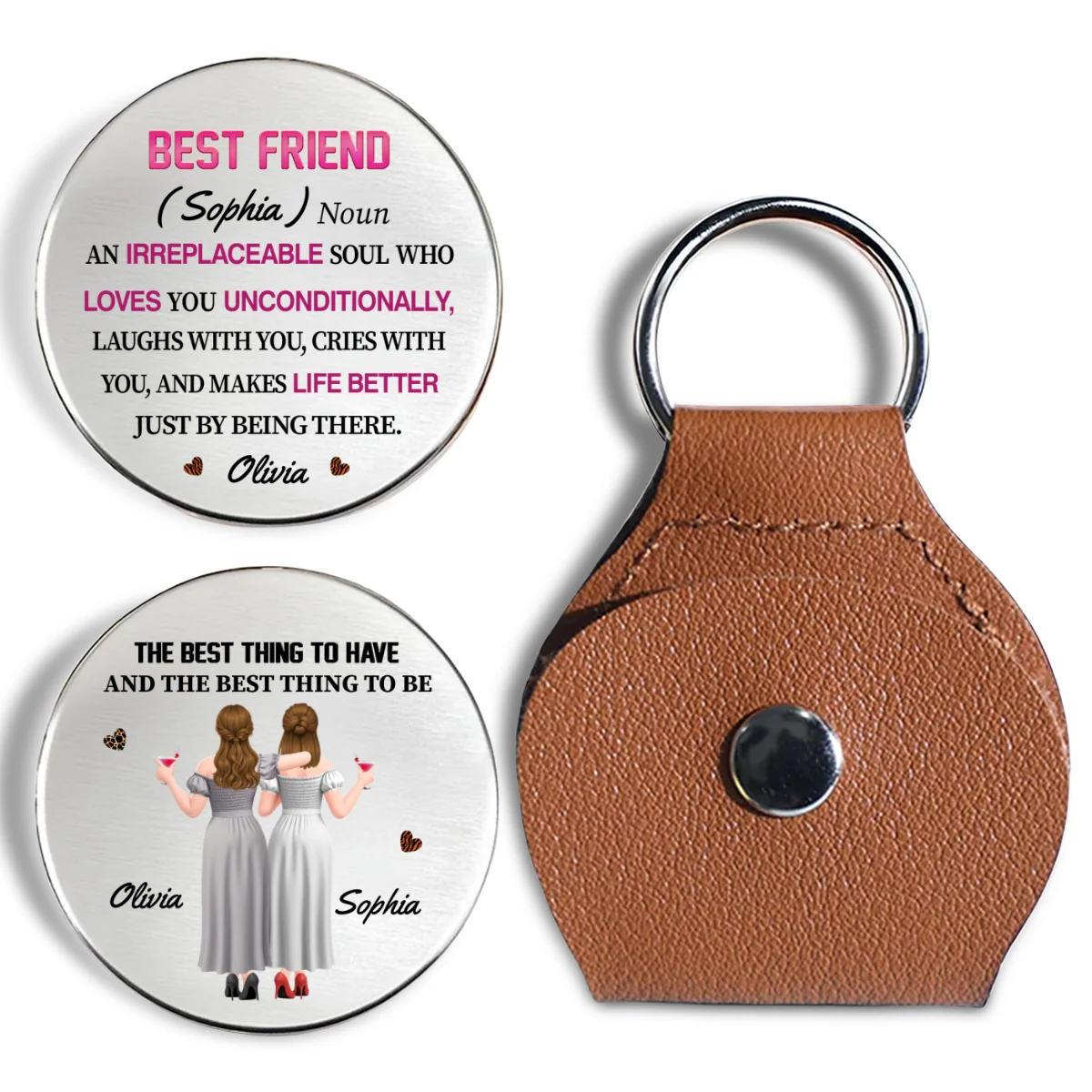 More Than Just A Friend - Personalized Custom Pocket Hug - Image 7