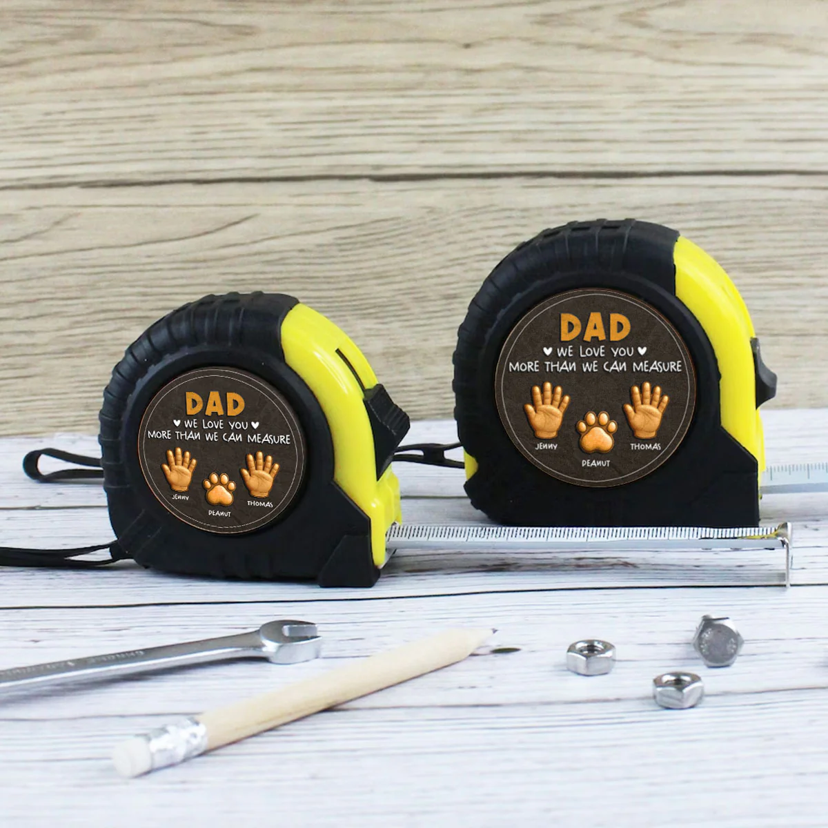 More Than We Can Measure - Personalized Custom Tape Measure - Image 2