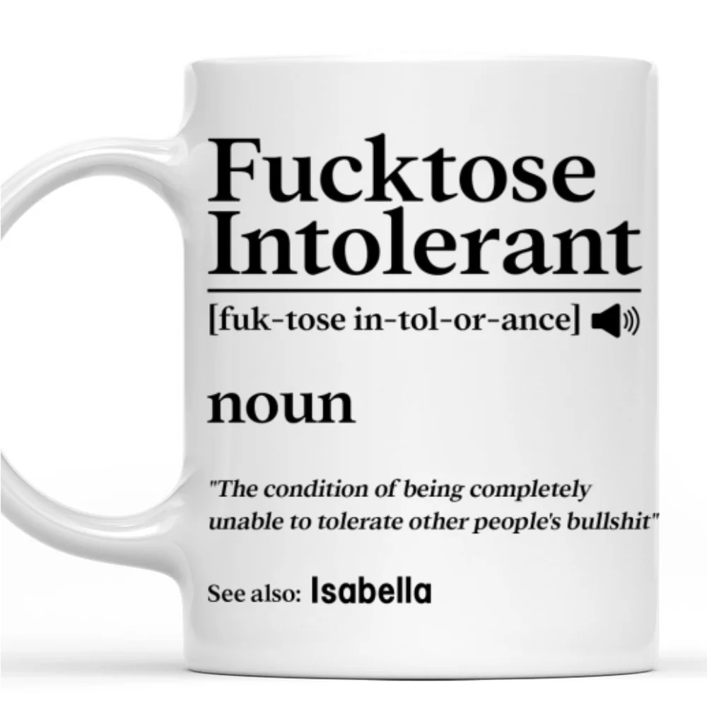 Morning Intolerant - Personalized Custom Mug - Image 7