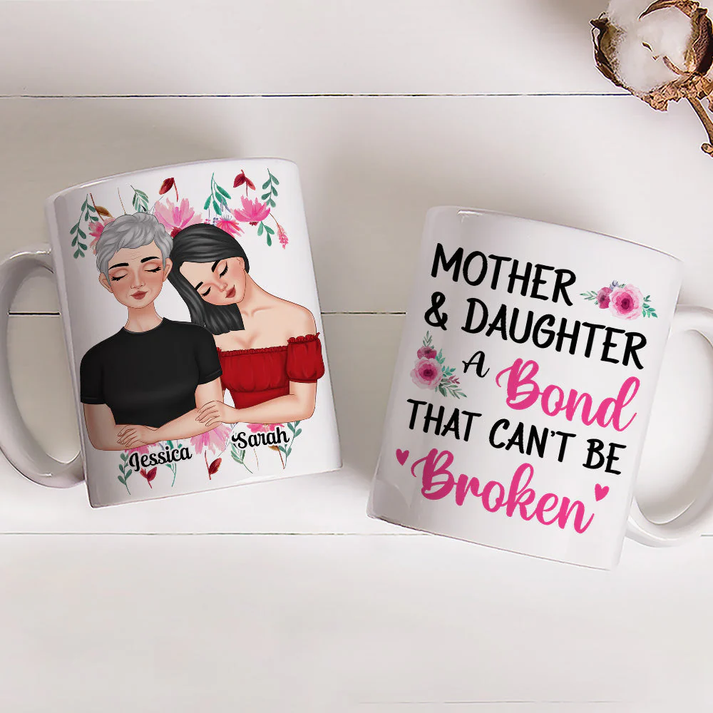 Mother And Daughters - Personalized Custom Coffee Mug - Image 2