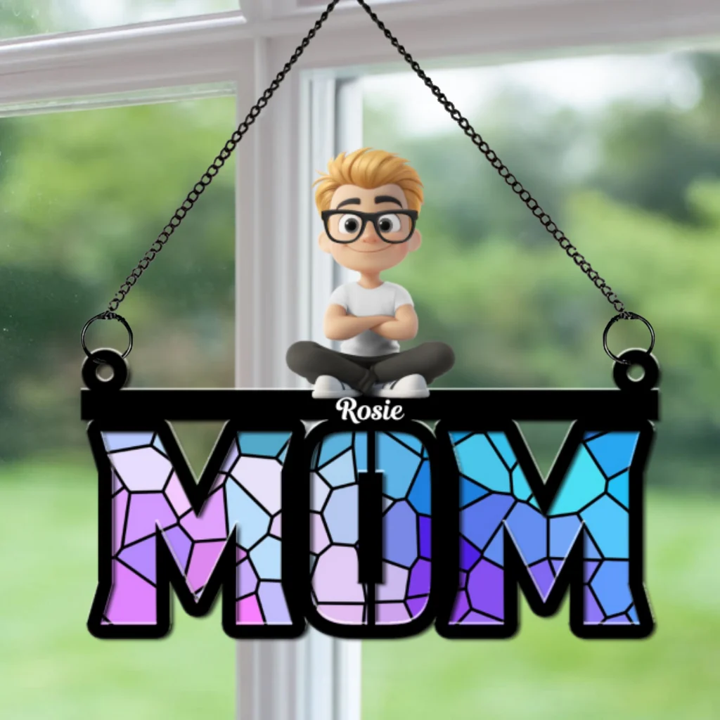 Mother Is Our Sunshine - Personalized Custom Suncatcher - Image 6