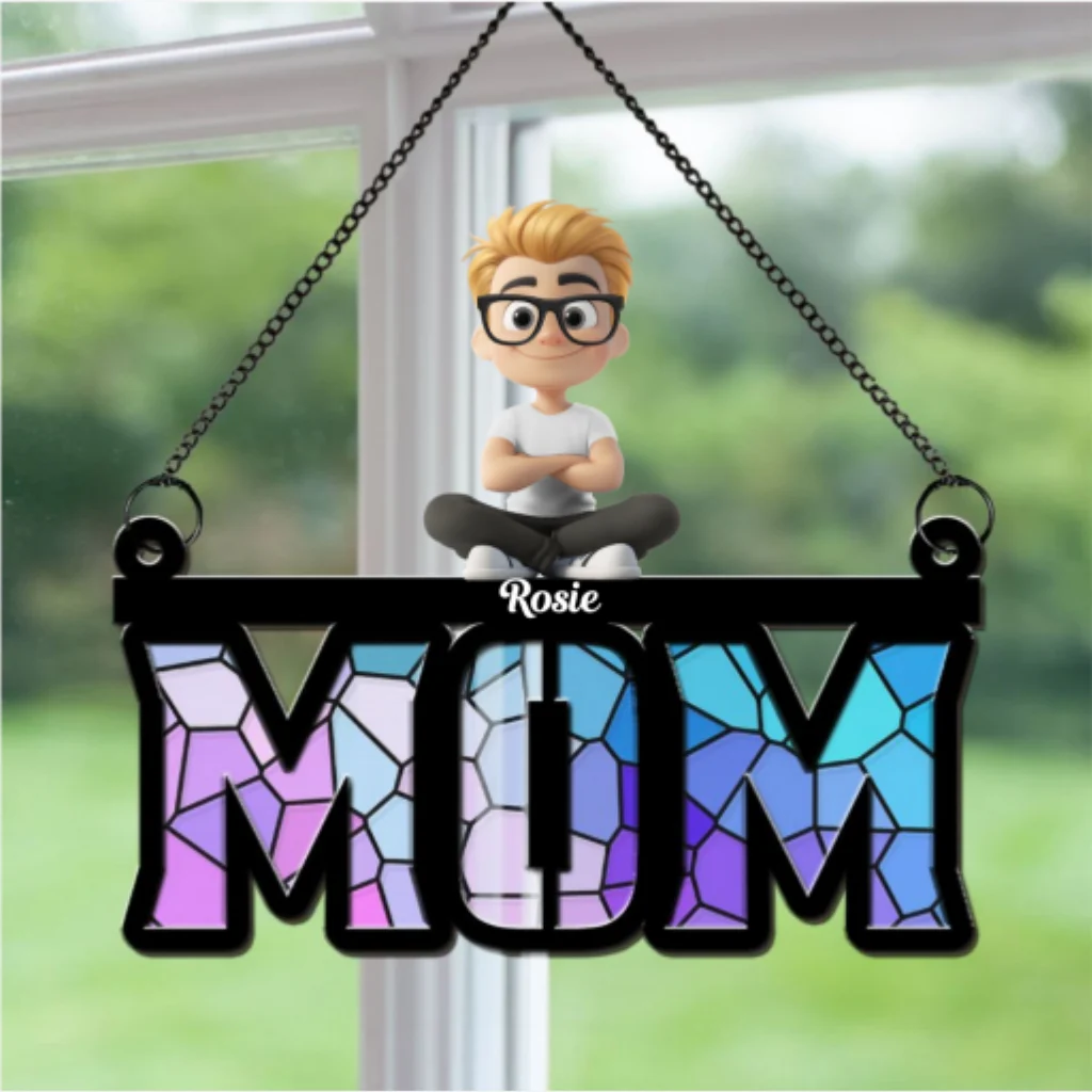 Mother Is Our Sunshine - Personalized Custom Suncatcher - Image 6