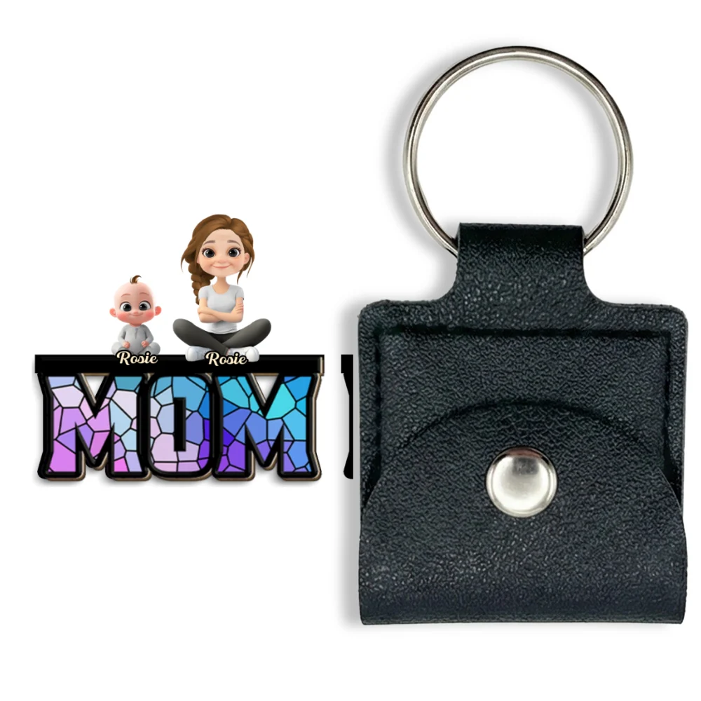 Mother Is Our Sunshine - Personalized Custom Wooden Pocket Hug - Image 6