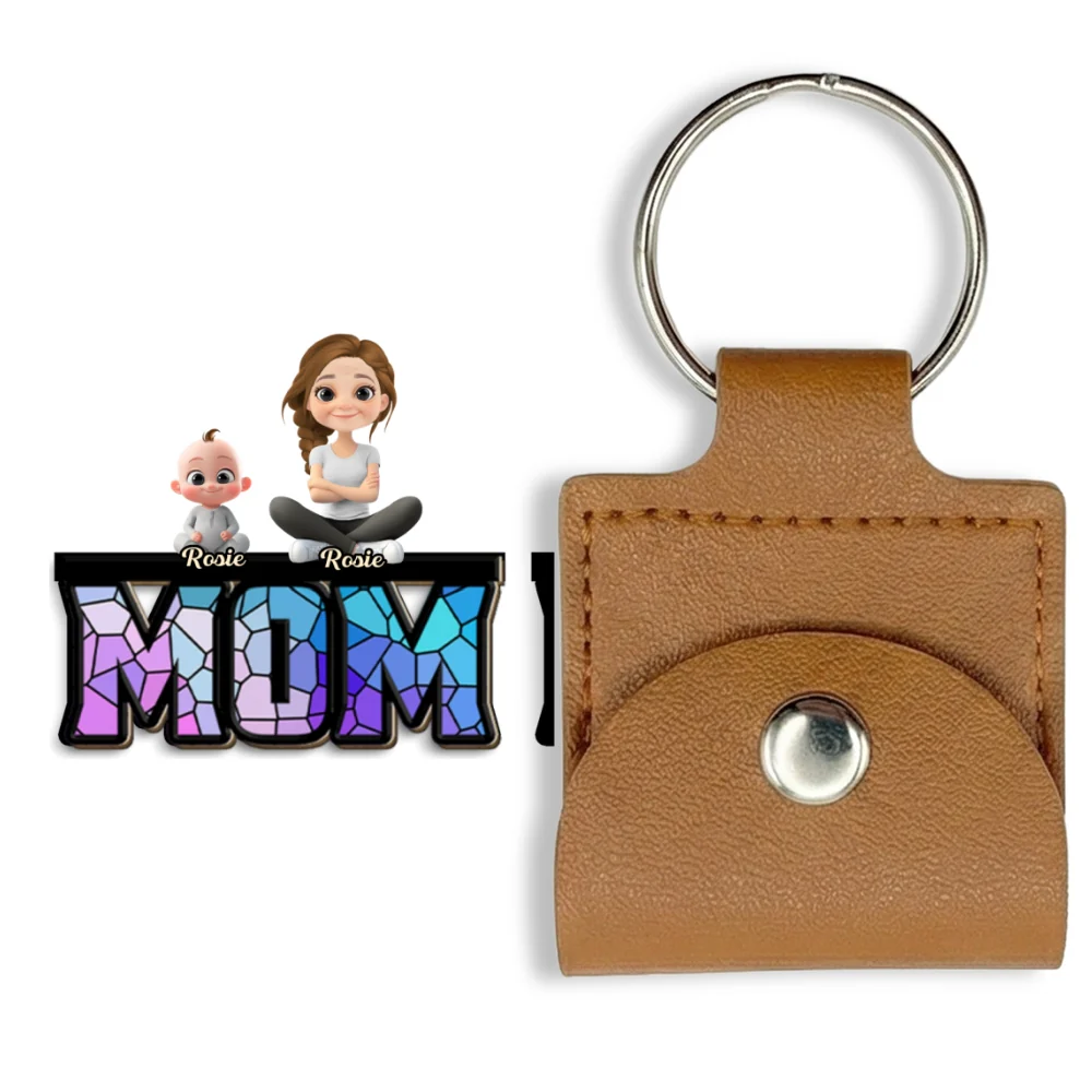Mother Is Our Sunshine - Personalized Custom Wooden Pocket Hug - Image 7