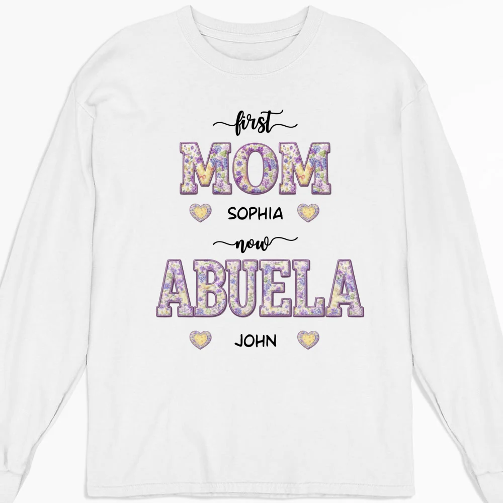 Mother Pearl Grandma Love - Personalized Custom Shirt - Image 12