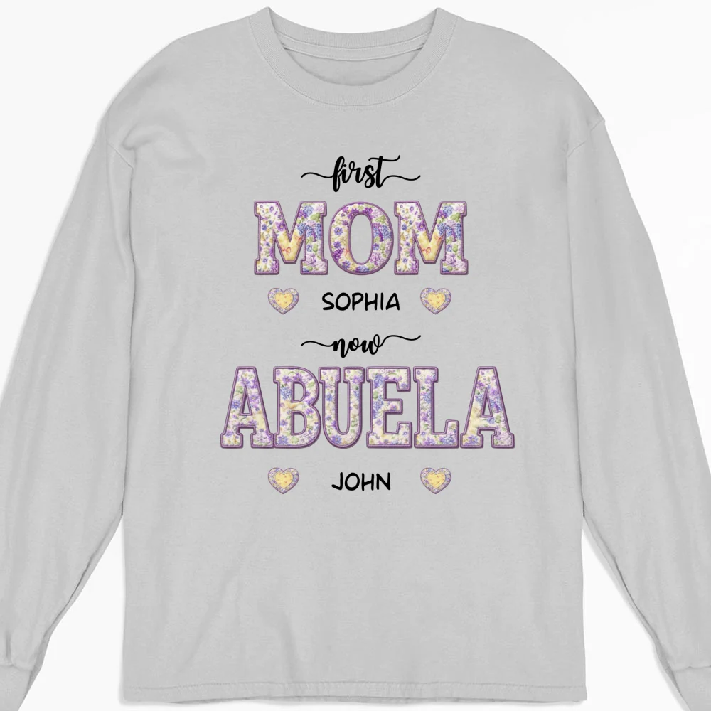 Mother Pearl Grandma Love - Personalized Custom Shirt - Image 13