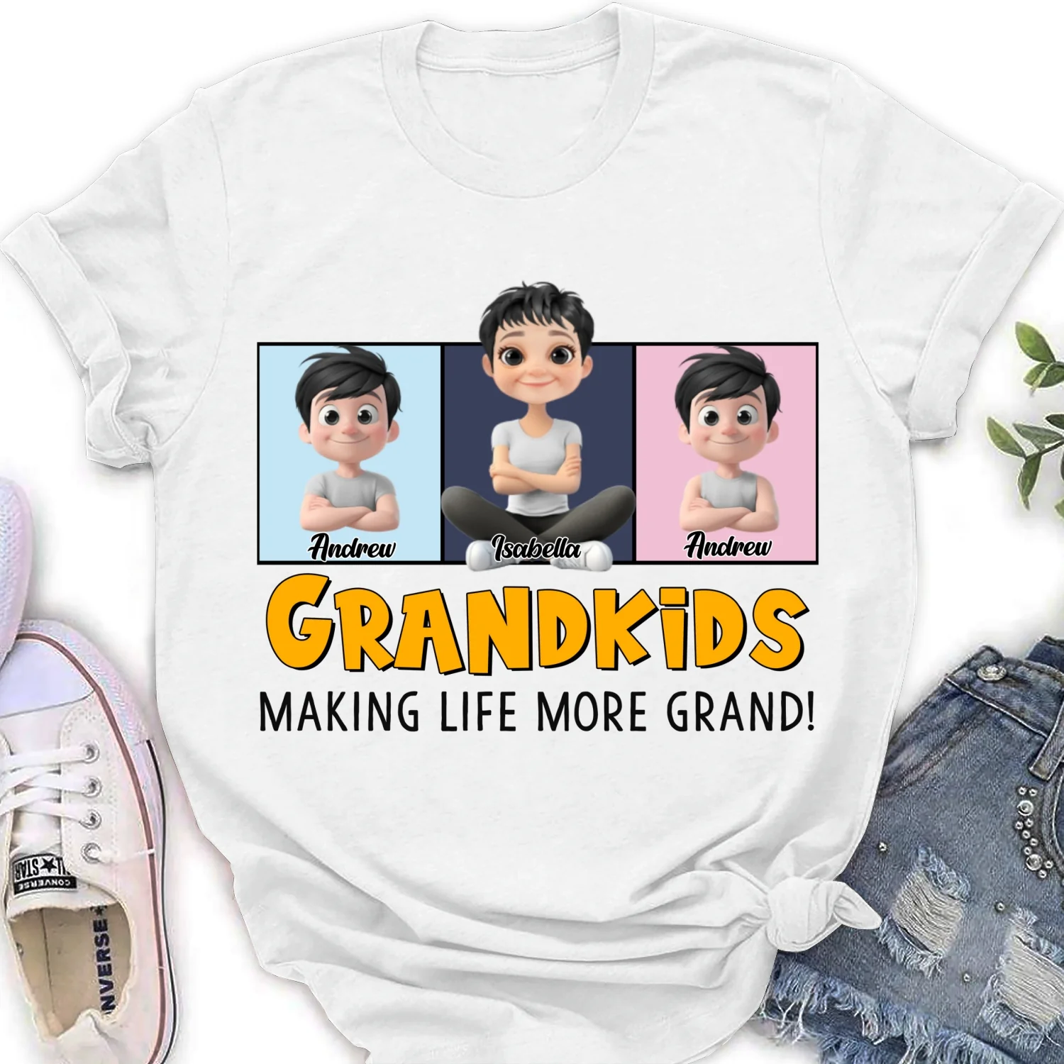 Mother With Daughters Always Together - Personalized Custom Shirt - Image 16