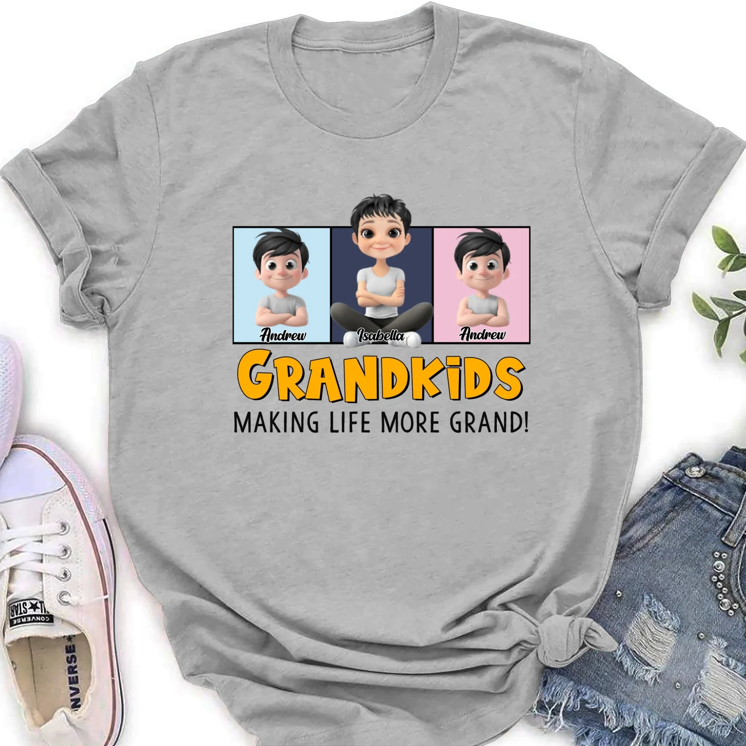 Mother With Daughters Always Together - Personalized Custom Shirt - Image 17