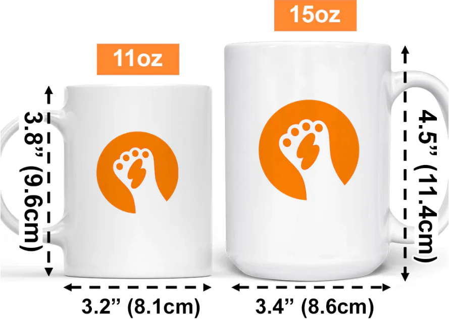 Mug à Café Personnalisé Effet Gonflé 3D "Avoue-le" - Version Papa Chien Fou et Rigolo Photo - Image 2