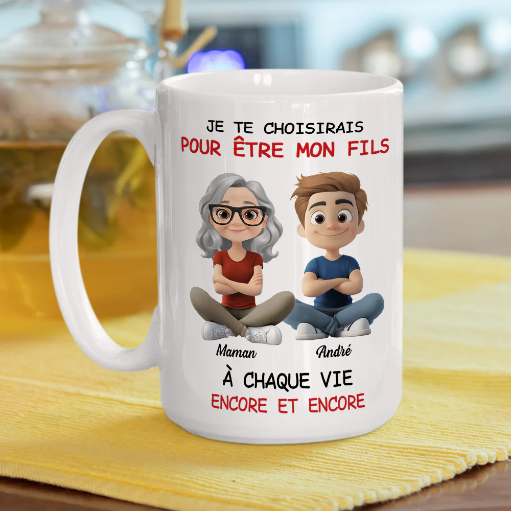 Mug Personnalisé - Toujours Te Choisir 3 - Image 5