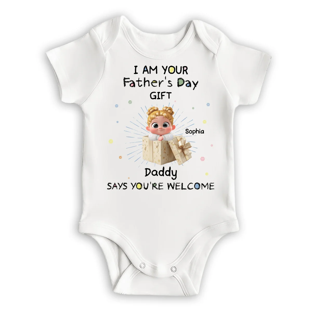 Mum You Are Welcome - Personalized Custom Baby Onesie - Image 7