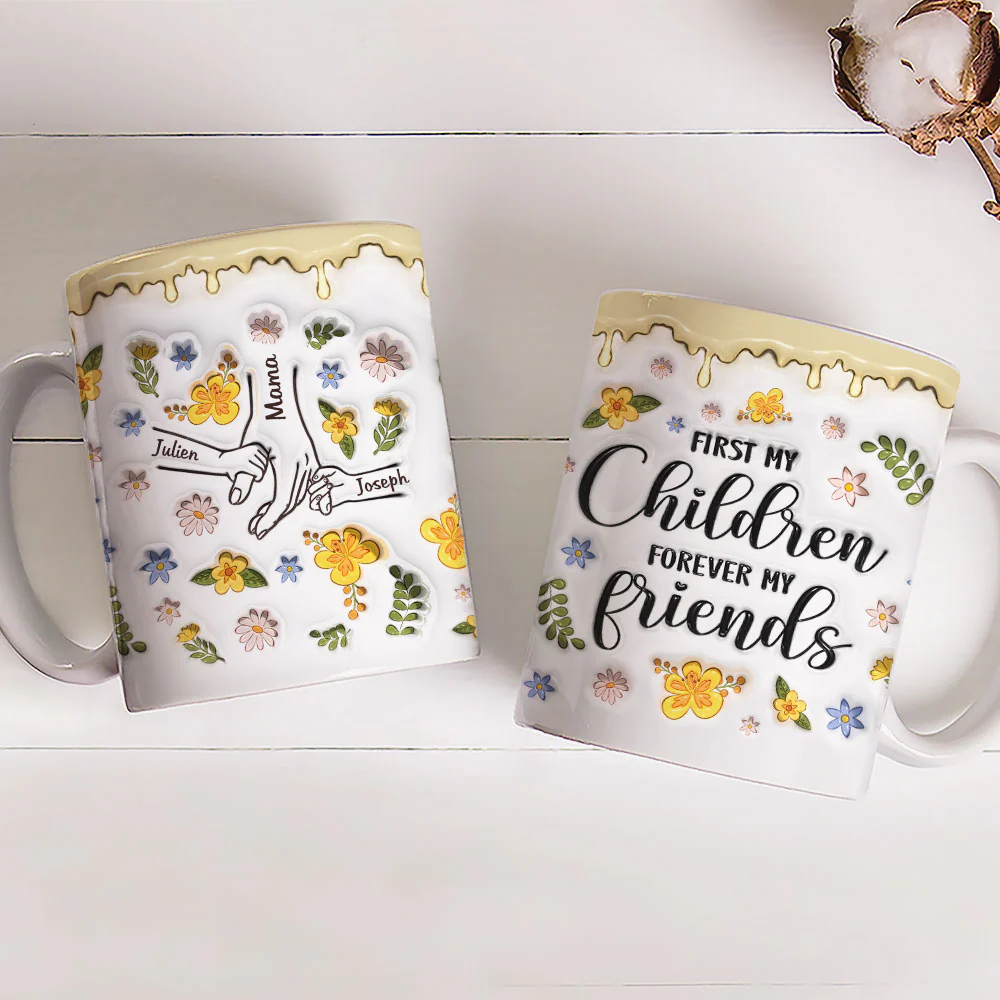 My Beloved Daughter - Personalized Custom 3D Inflated Effect Mug - Image 3