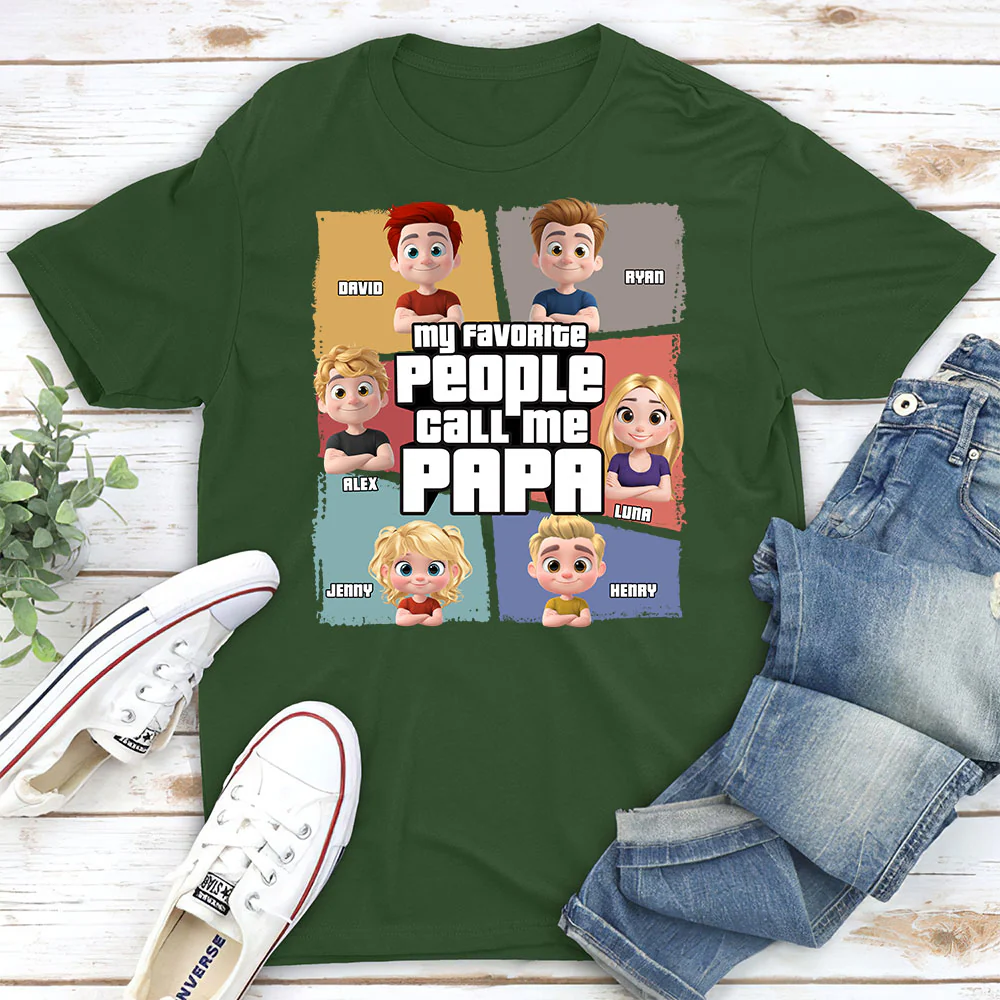 My Beloved People Call Me - Personalized Custom Shirt - Image 2