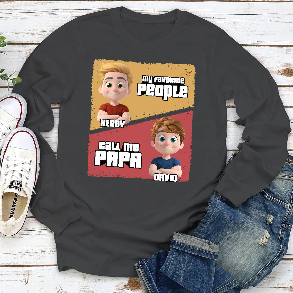 My Beloved People Call Me - Personalized Custom Shirt - Image 4