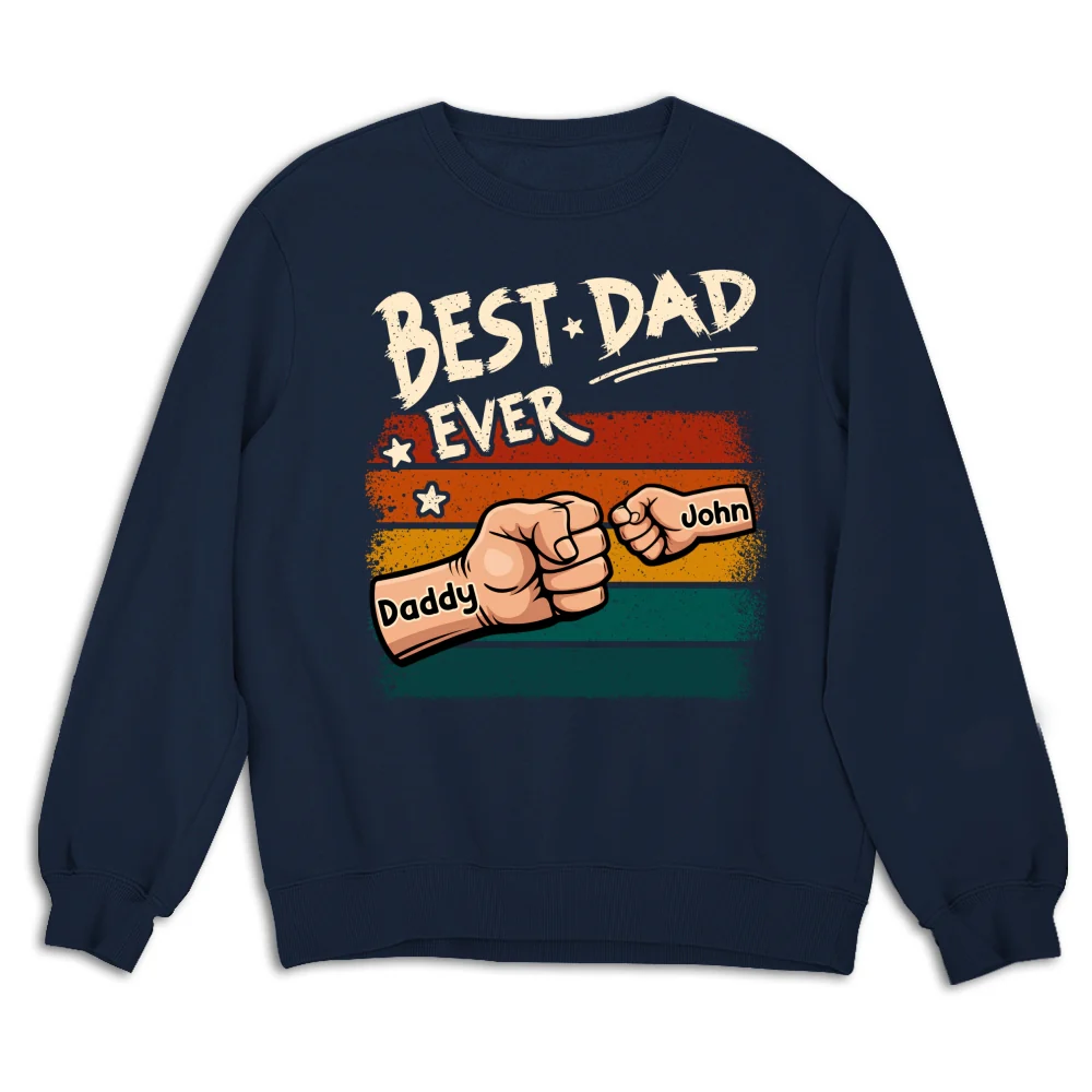 My Best Daddy - Personalized Custom Shirt - Image 12
