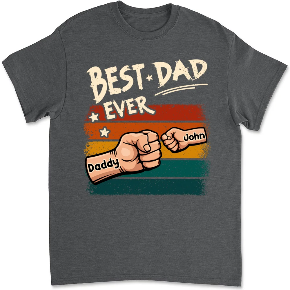 My Best Daddy - Personalized Custom Shirt - Image 6