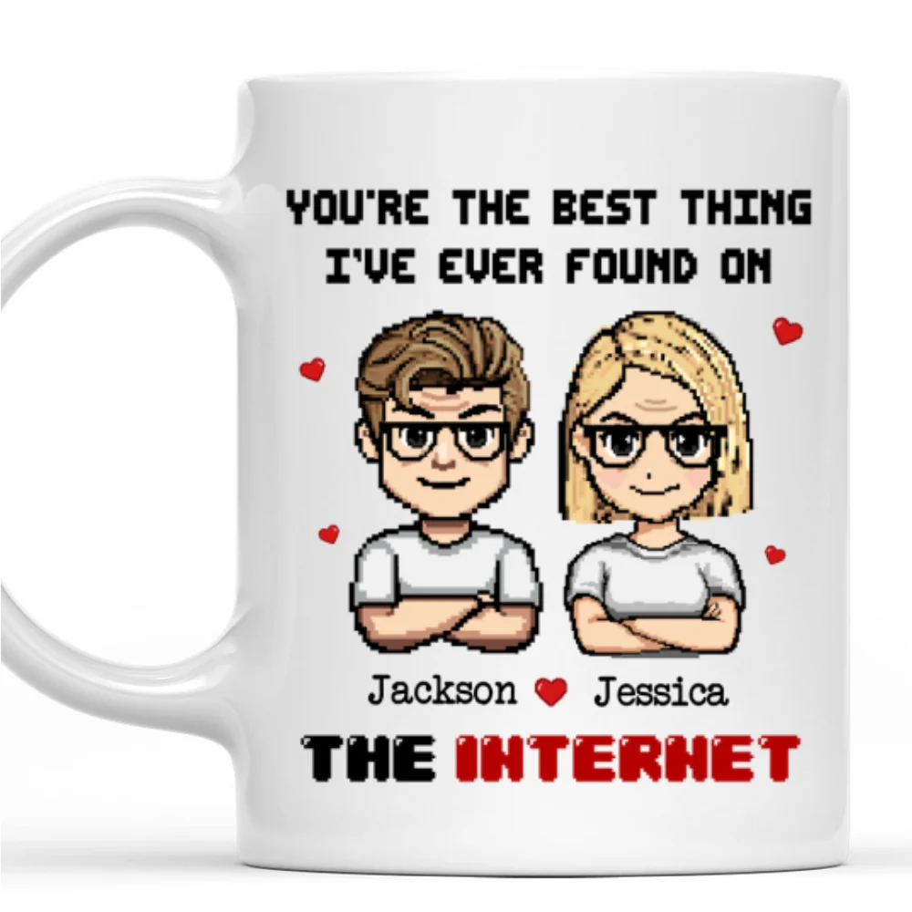 My Best Internet Accident Ever - Personalized Custom Coffee Mug - Image 7