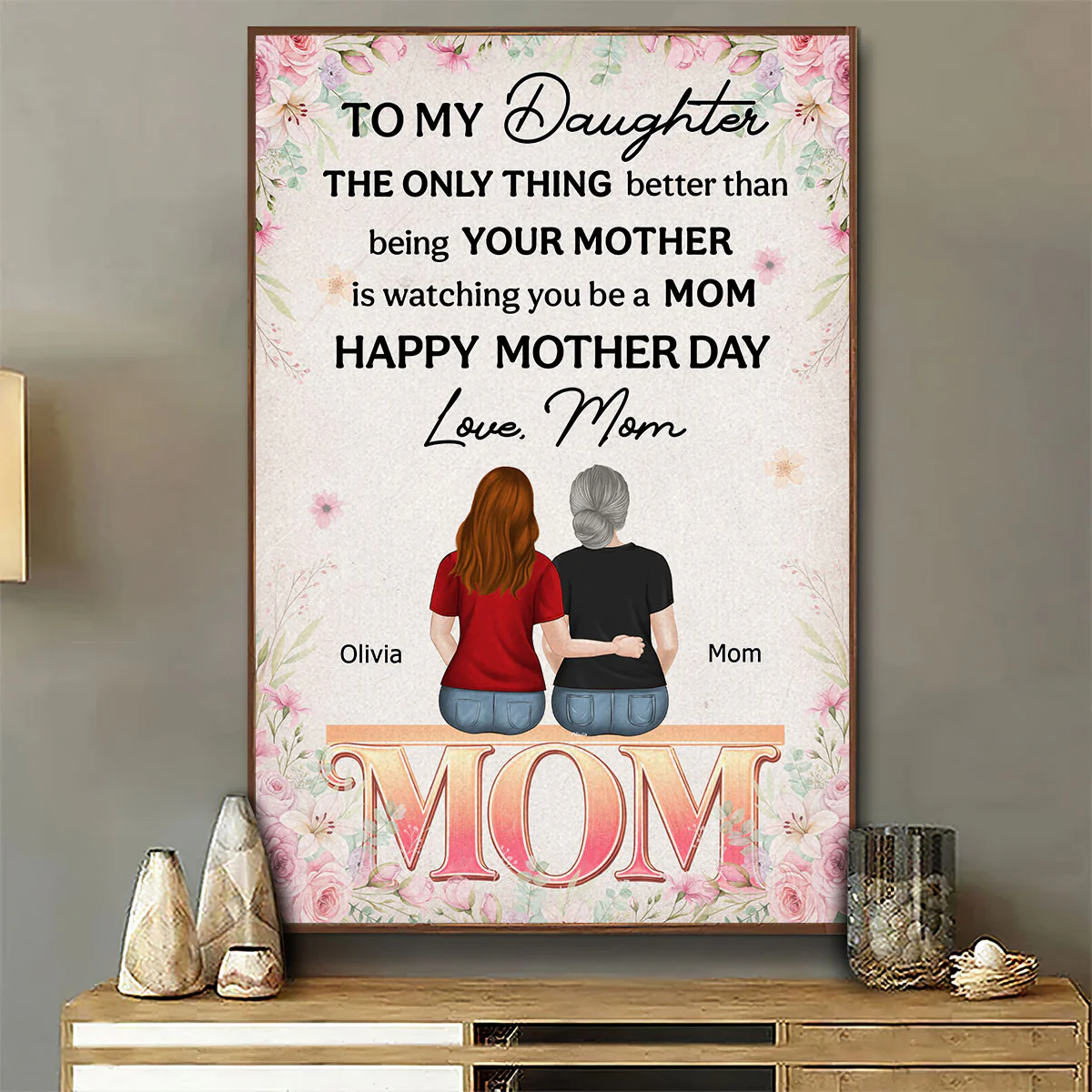 My Best Thing - Personalized Custom Poster