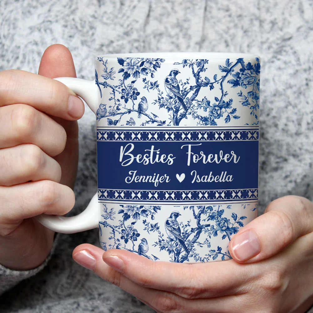 My Besties - Personalized Custom Coffee Mug - Image 3