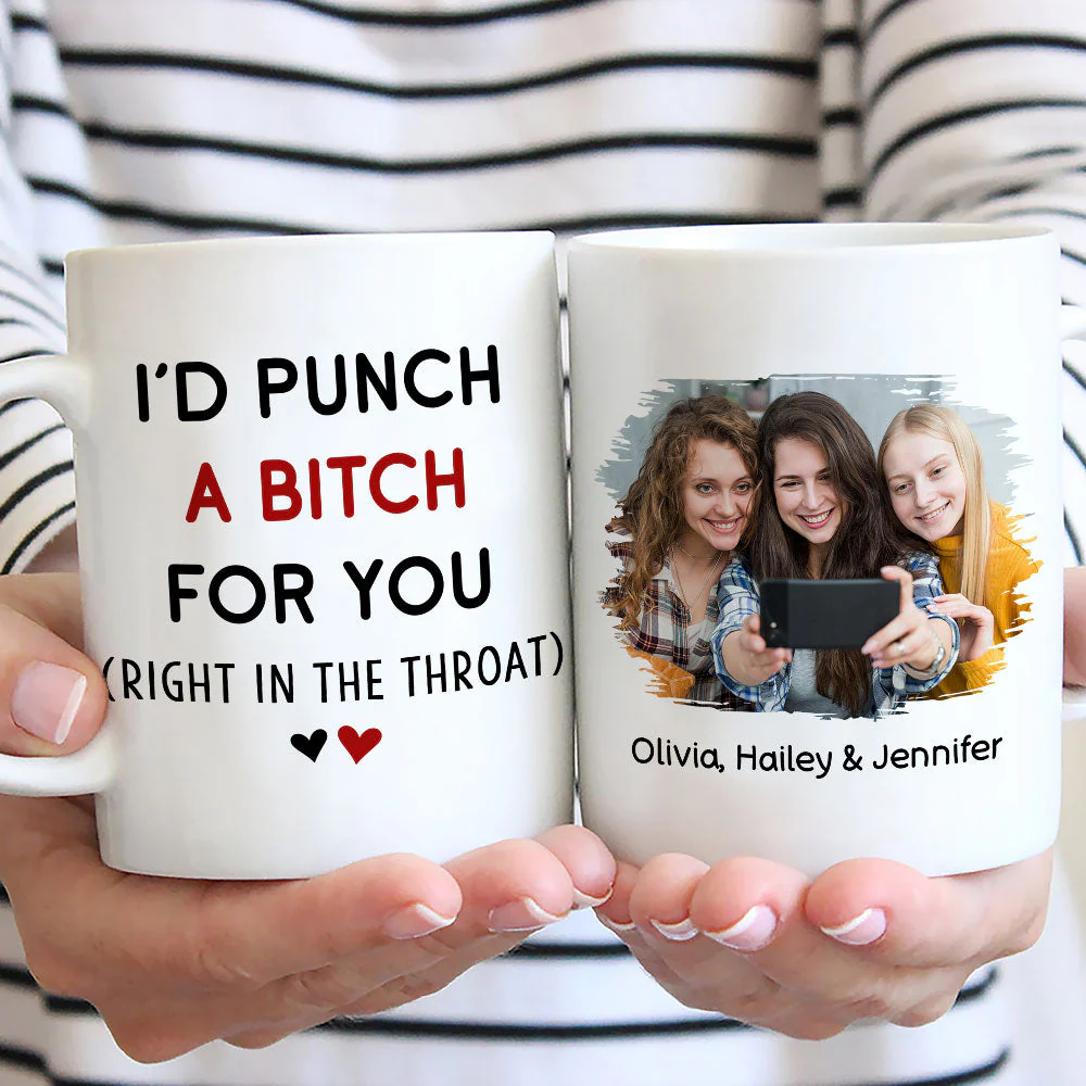 My BFF - Personalized Custom Coffee Mug - Image 2