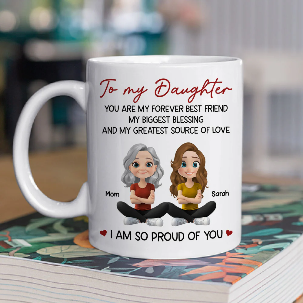 My Biggest Blessing - Personalized Custom Coffee Mug - Image 3