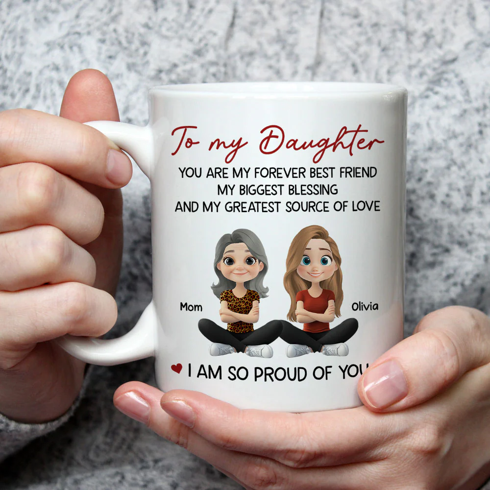 My Biggest Blessing - Personalized Custom Coffee Mug - Image 4