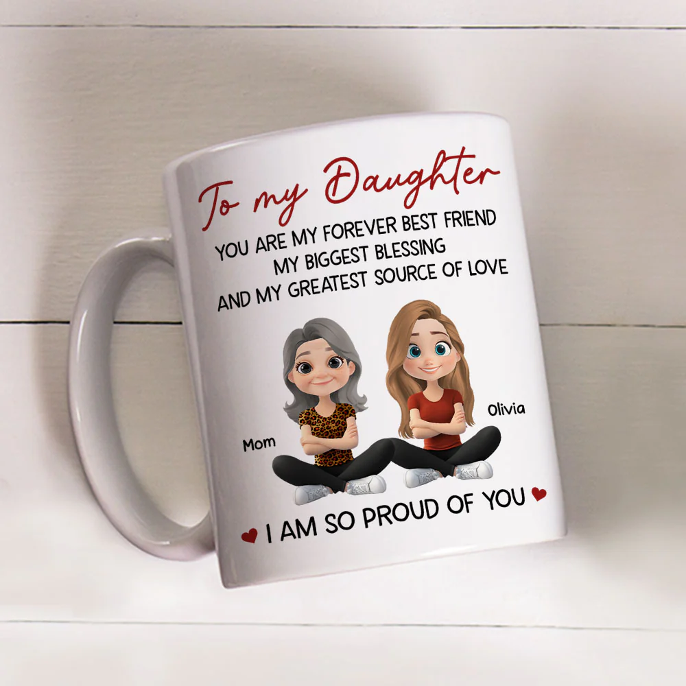 My Biggest Blessing - Personalized Custom Coffee Mug - Image 5