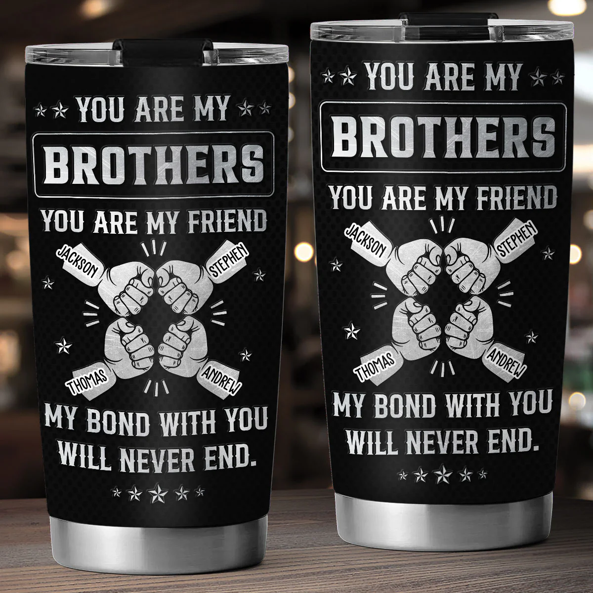 My Bond With You 2 - Personalized Custom Tumbler - Image 3