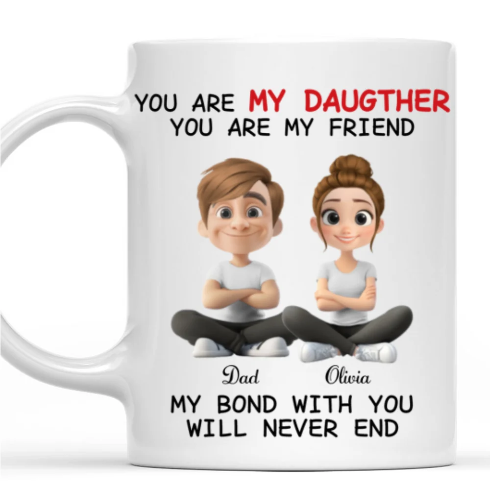 My Bond With You - Personalized Custom Coffee Mug - Image 7