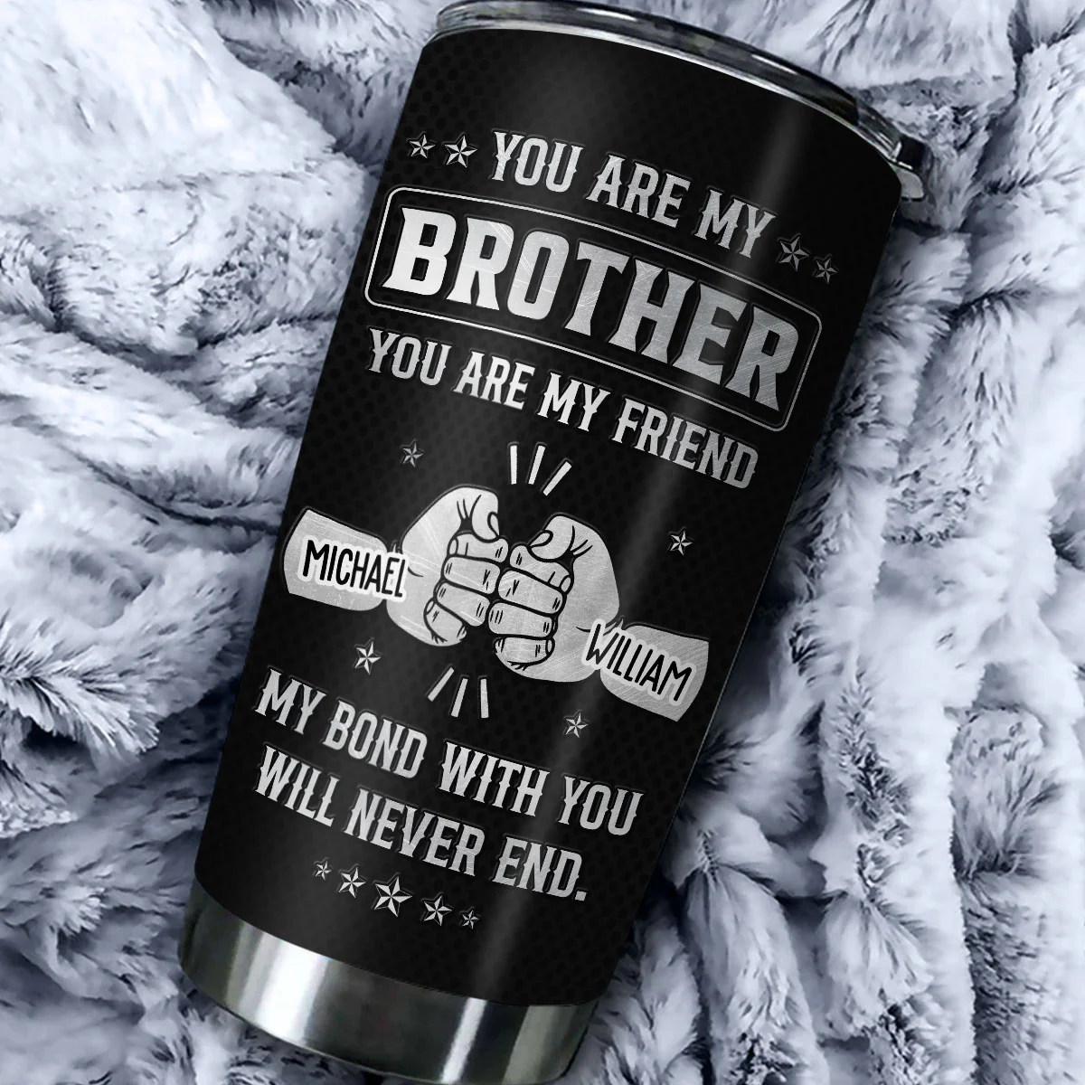 My Bond With You - Personalized Custom Tumbler - Image 3