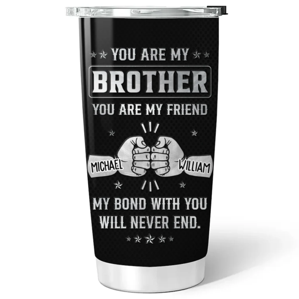 My Bond With You - Personalized Custom Tumbler - Image 5