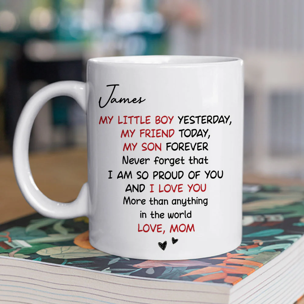 My Child Forever - Personalized Custom Coffee Mug - Image 4