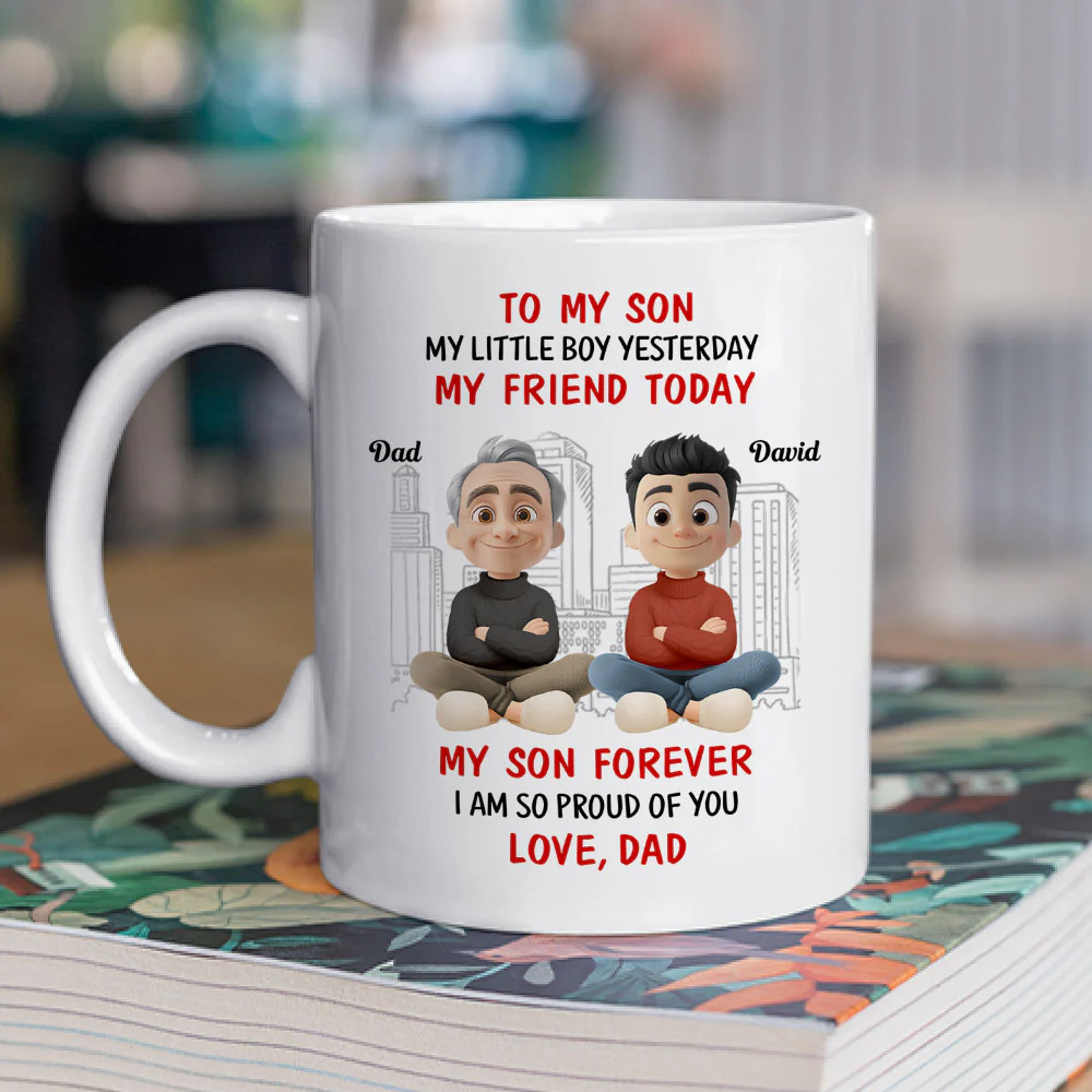 My Choice, My Child, My Love - Personalized Custom Mug - Image 2